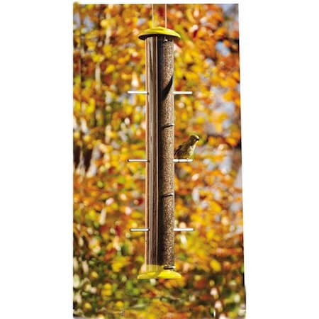 Woodlink WoodLink WLTUBE22 22 in. Yellow Finch Feeder - metal 24575